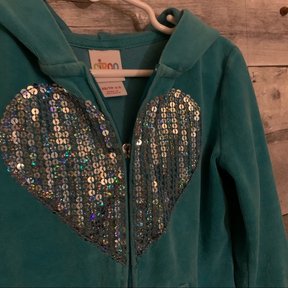 ❗️$5❗️Circo girl’s zip up size 4/5T - Picture 2 of 6